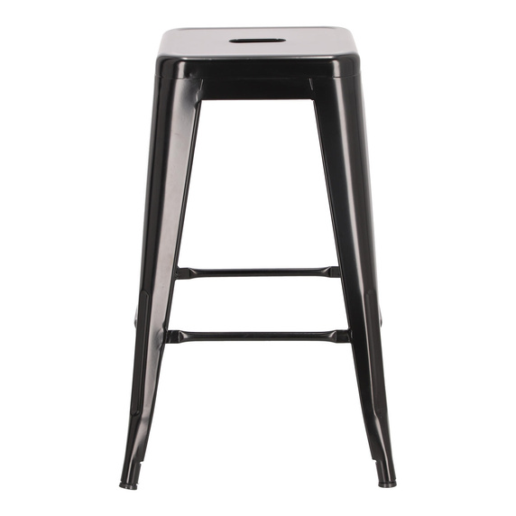 Hoker Paris 66cm czarny inspirowany Tolix