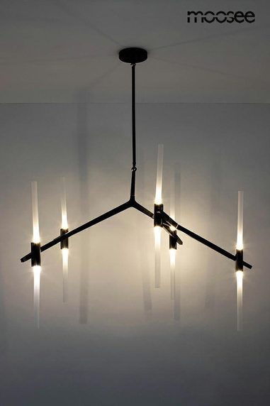 MOOSEE lampa wisząca CANDELABR 10 czarna