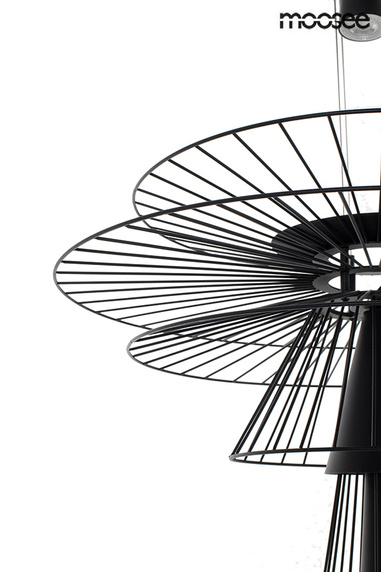 MOOSEE lampa wisząca SESTO czarna