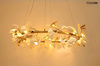 MOOSEE lampa wisząca FLORA 100 złota