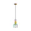 Lampa wisząca PASTELLO BLUE kolorowa 15 cm