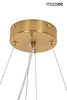 MOOSEE lampa wisząca FLORA 100 złota