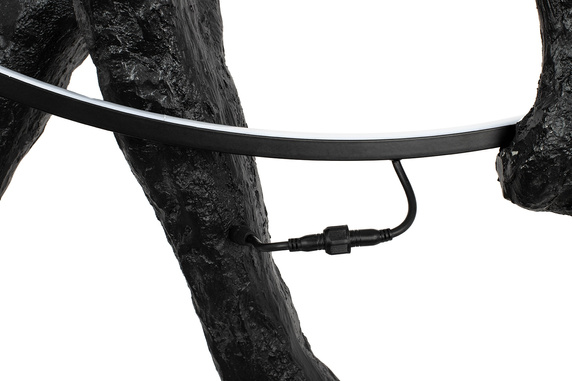 MOOSEE lampa podłogowa HUMAN ROUND        włókno szklane