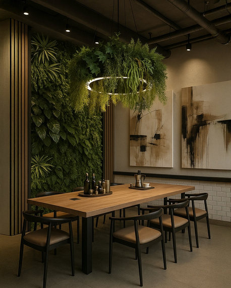 MOOSEE lampa wisząca GARDENS 160 czarna