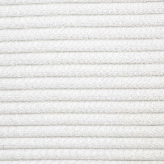 Pufa Medford składana z pojemnikiem biała