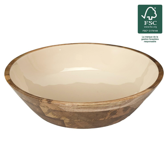 Miska Dune 28 cm z drewna mango