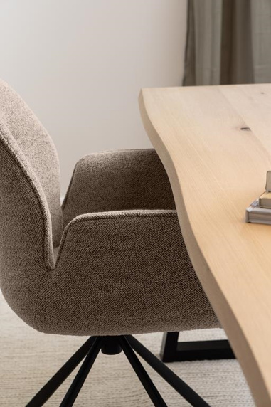 Stół Malika dąb bielony prostokątny