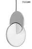 MOOSEE lampa wisząca DISCO srebrna