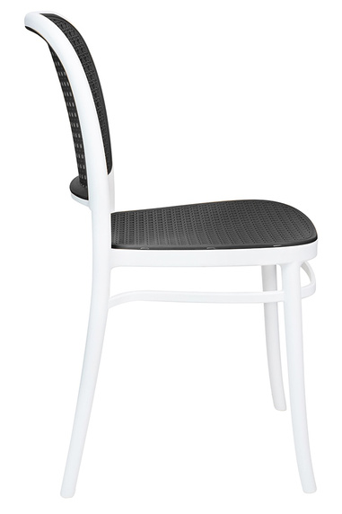 Krzesło WICKY szare - polipropylen