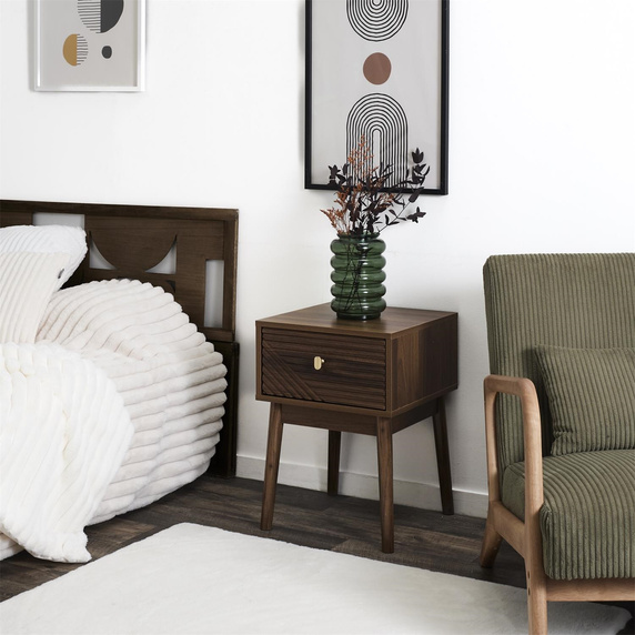 Szafka nocna Tiffany orzech