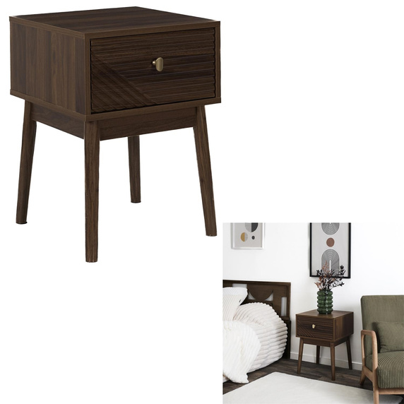 Szafka nocna Tiffany orzech