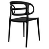 Krzesło MARCUS czarne - polipropylen