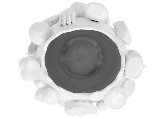 KARE wazon dekoracyjny BODY PARTS 37 cm biały