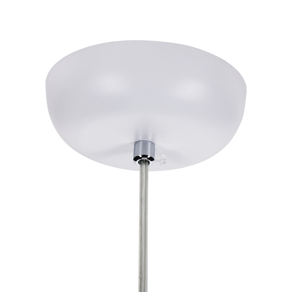 Lampa wisząca SILK FLAT biała 50 cm - nowoczesna i minimalistyczna