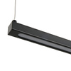 Lampa wisząca BEAM-80 LED czarna 80 cm