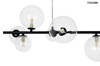 MOOSEE lampa wisząca ALURE LINE 90 czarna