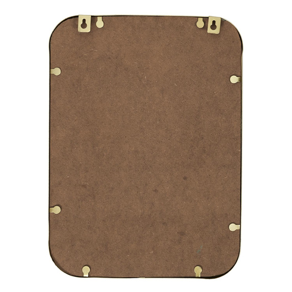 Zestaw 3 luster dekoracyjnych Arcilla złote