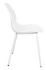 Krzesło ARIA białe - polipropylen, metal