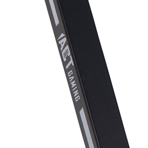 Biurko Aiden czarne gamingowe