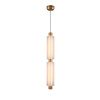 Lampa wisząca OSMO-2 LED złota 73 cm