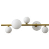 Lampa wisząca MILKY DROP złota 120 cm