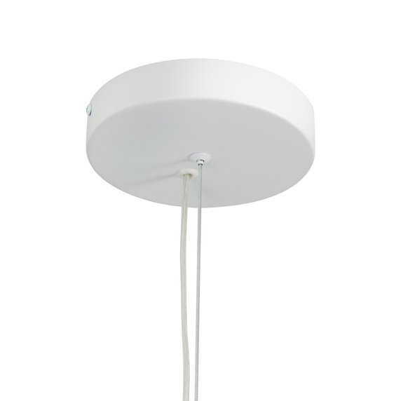 Lampa wisząca ENZO biało złota 80 cm