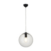 Lampa wisząca TONDA czarna 30 cm
