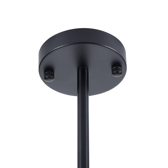 Lampa wisząca CLEX - 6P LED czarna 100 cm