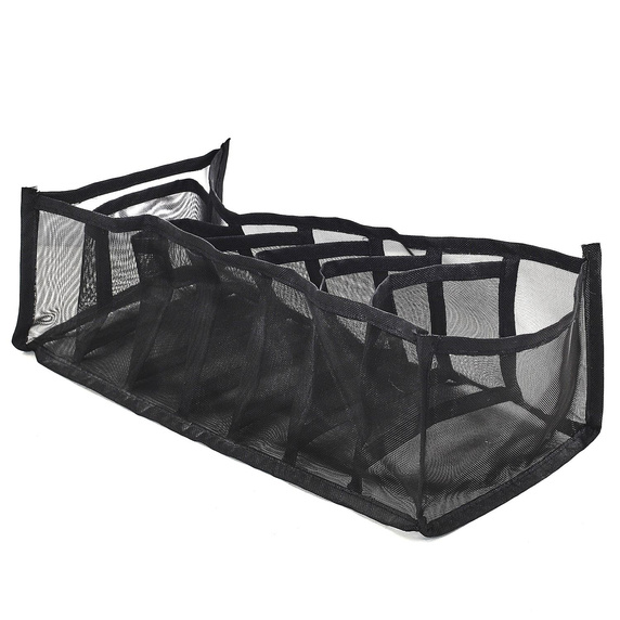 Organizer do szuflady z bielizną czarny