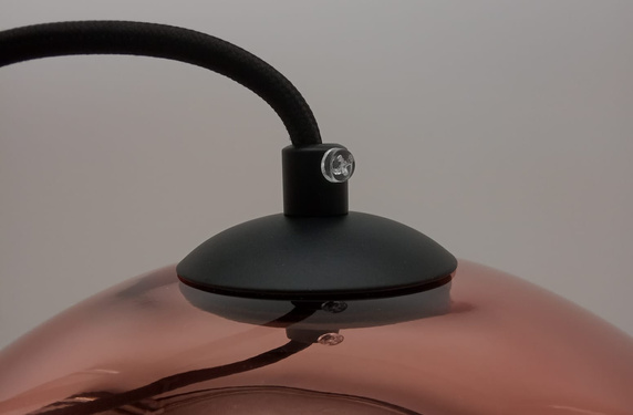 Lampa wisząca MIRROR GLOW - S chrom 25 cm