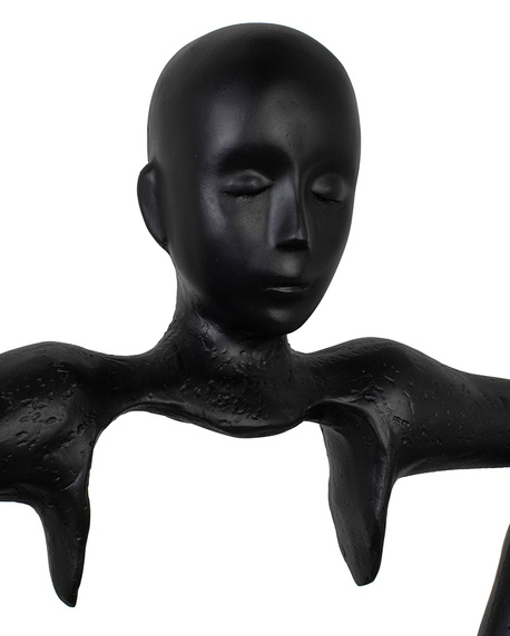 MOOSEE lampa podłogowa HUMAN HOUDINI czarna