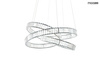 MOOSEE lampa wisząca WAVE 80 chrom