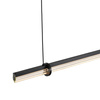 Lampa wisząca LOVELY LED czarna 100 cm