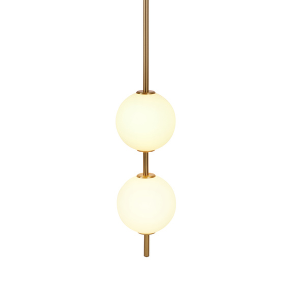 Lampa ścienna BERRY LED złoty biały 103 cm