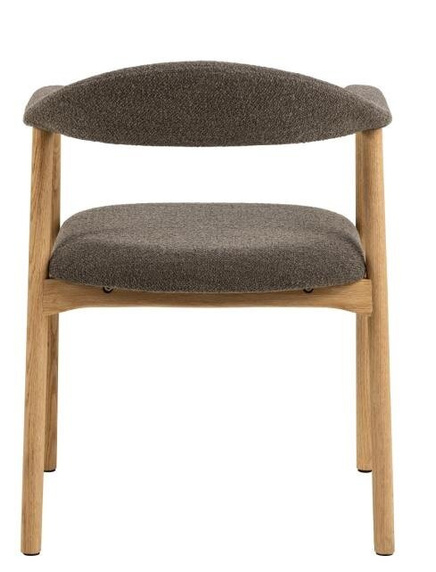 Krzesło Addi  brązowe/ dąb Monza 40