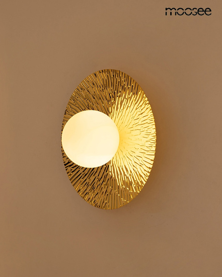 MOOSEE lampa ścienna SOUL 20 złota