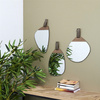 Lustro Pagaj wood Oval
