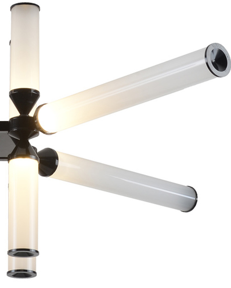 Lampa wisząca QUADRO-12 LED czarna