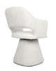 MaMaison krzesło obrotowe VERONA białe