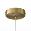 Lampa wisząca FANTASIA ROUND LED złota 60 cm