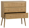 Komoda Ballo 3 szuflady naturalna