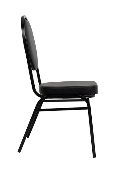 Krzesło bankietowe / konferencyjne HEBE   czarne
