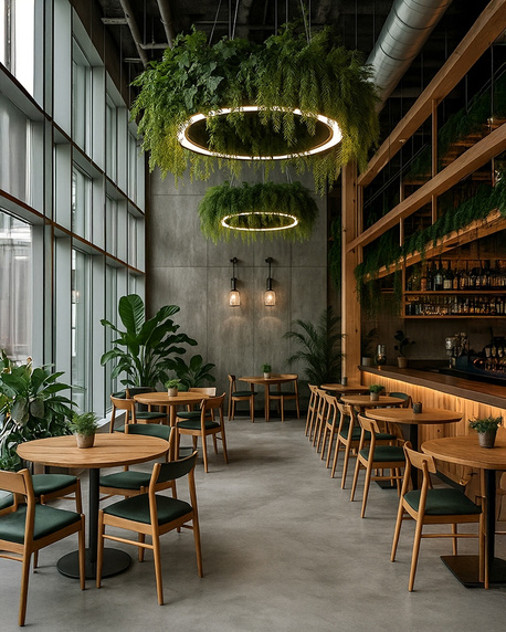 MOOSEE lampa wisząca GARDENS 120 czarna