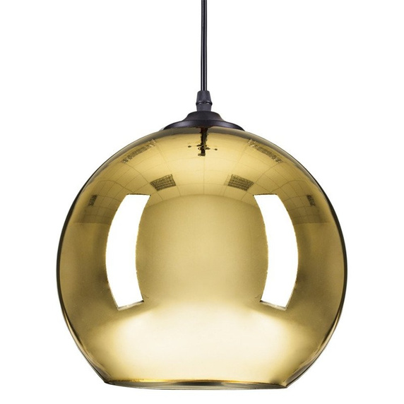 Lampa wisząca MIRROR GLOW - L złota  40 cm