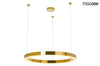 MOOSEE lampa wisząca RING LUXURY 90 złota