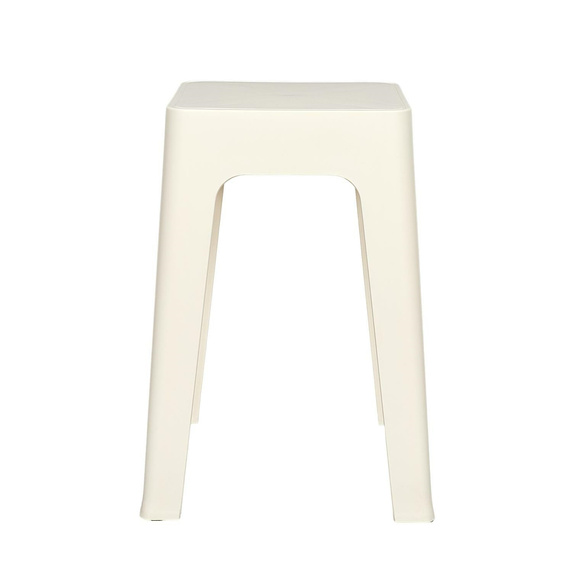 Stołek Spectra kremowy z tworzywa