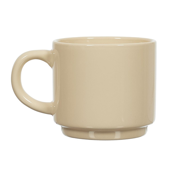 Zestaw 4 kubków Japandi na stojaku