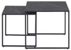 Zestaw stolików Infinity black 50x50
