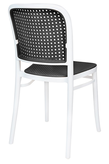 Krzesło WICKY szare - polipropylen