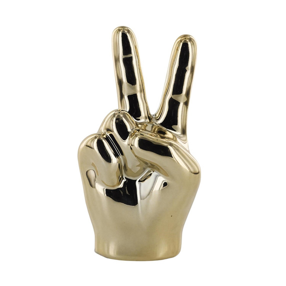 Dekoracja, figurka Dłoń mała Victoria     złota